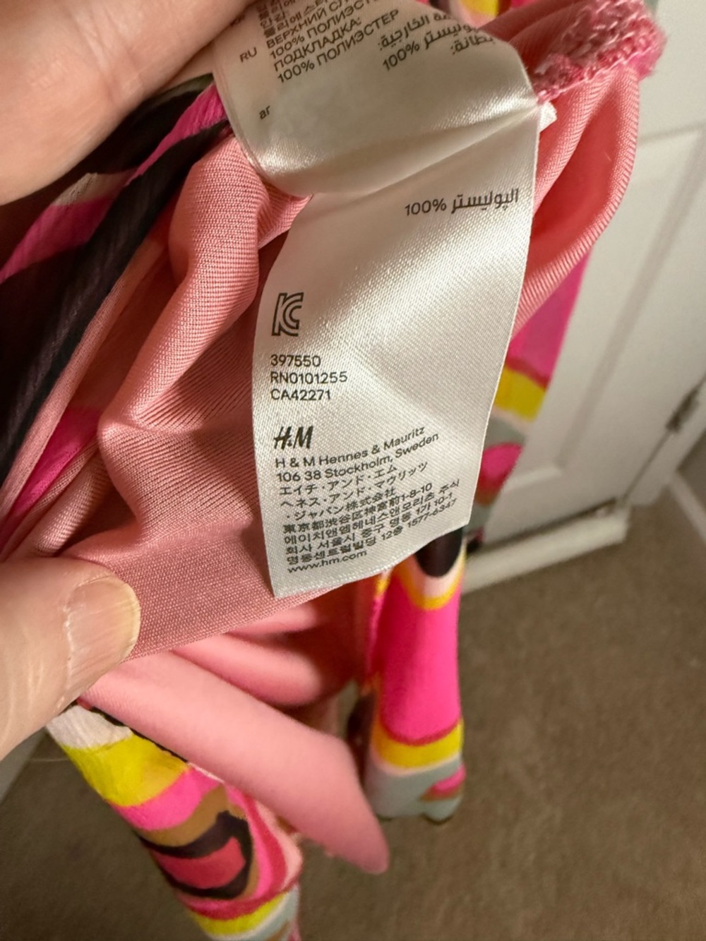 H&M bright pink dress - Picture 9 of 10